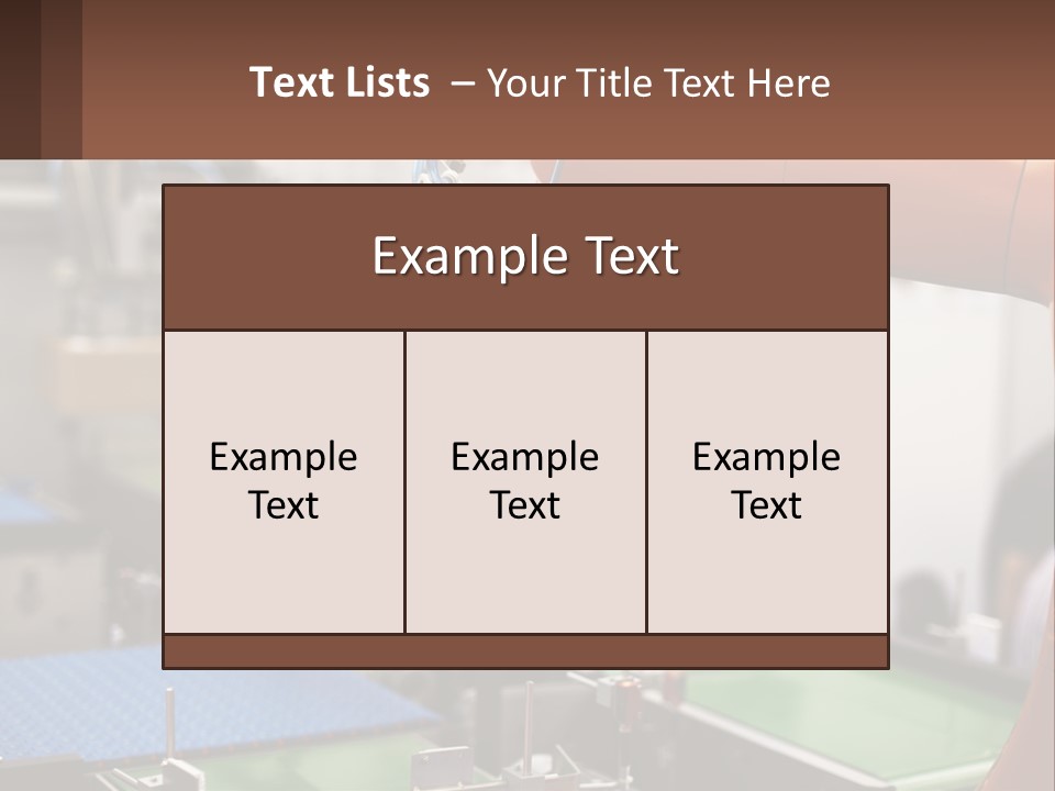 House Equipment System PowerPoint Template