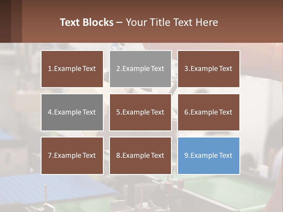 House Equipment System PowerPoint Template