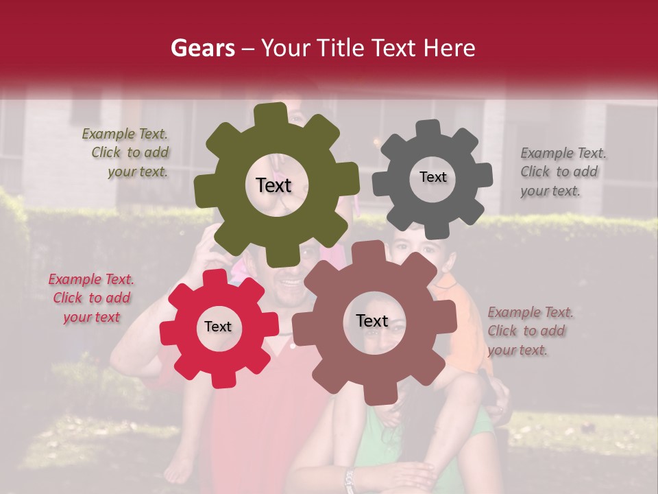 Cooling Remote White PowerPoint Template