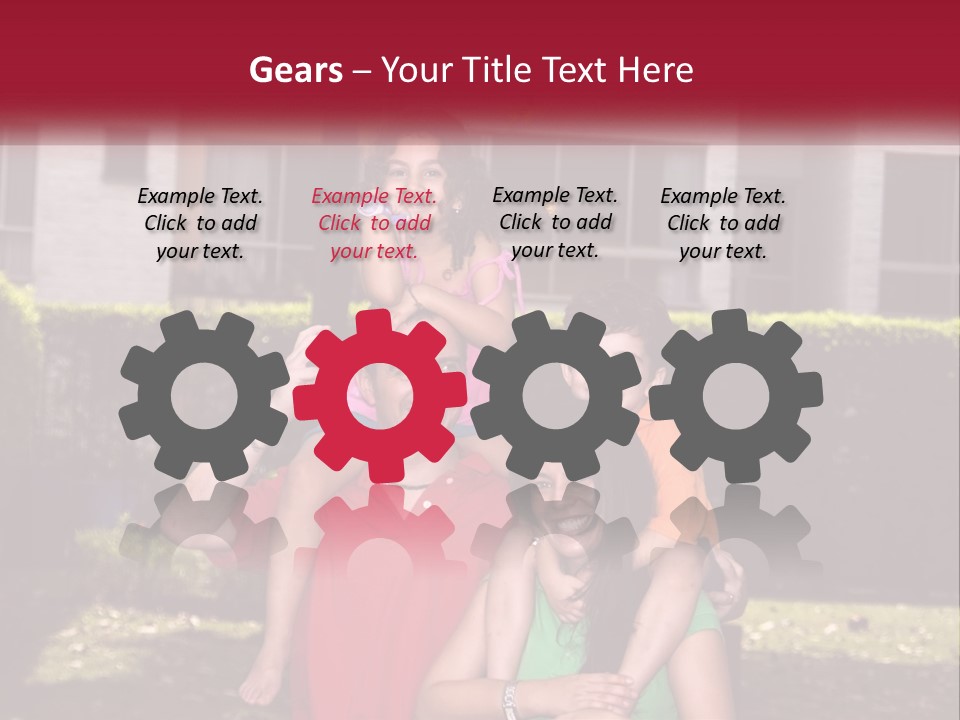 Cooling Remote White PowerPoint Template