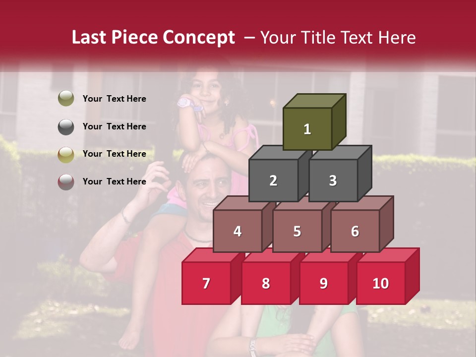 Cooling Remote White PowerPoint Template