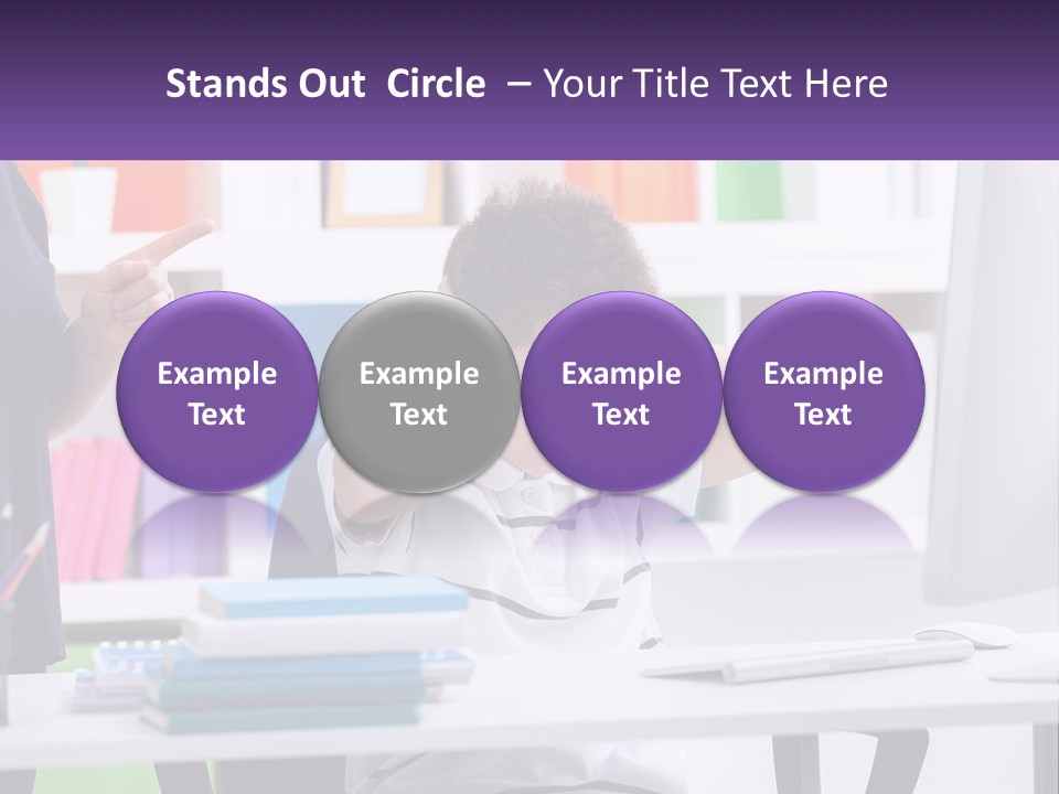 Part Temperature Electric PowerPoint Template