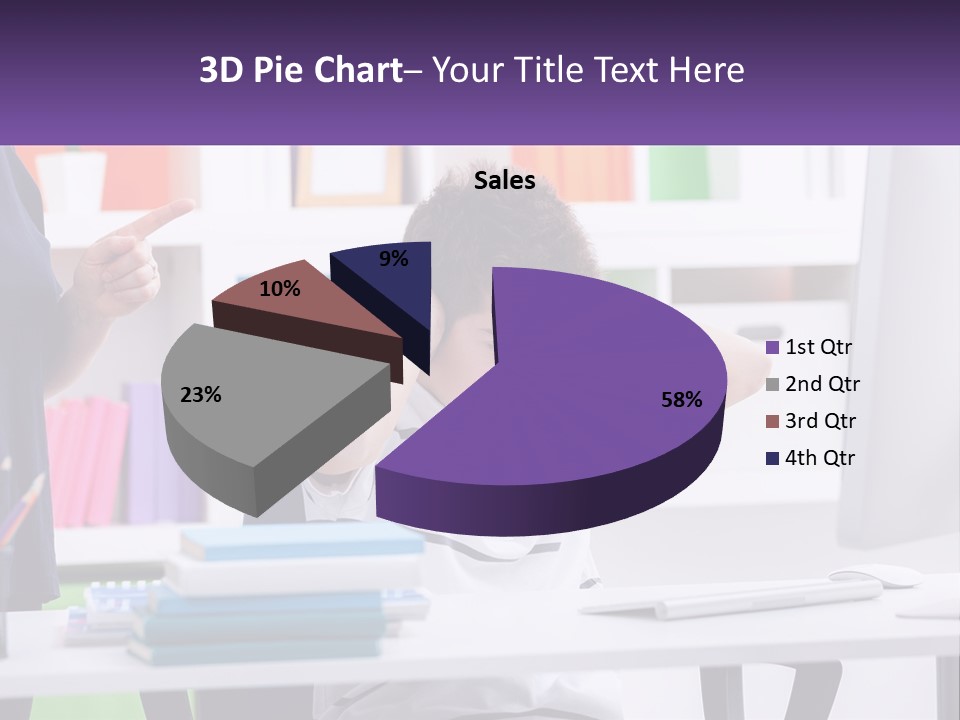 Part Temperature Electric PowerPoint Template