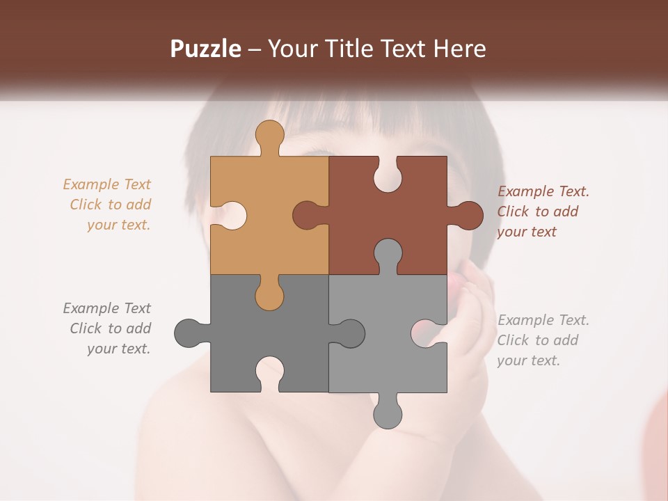 White Cooling Heat PowerPoint Template