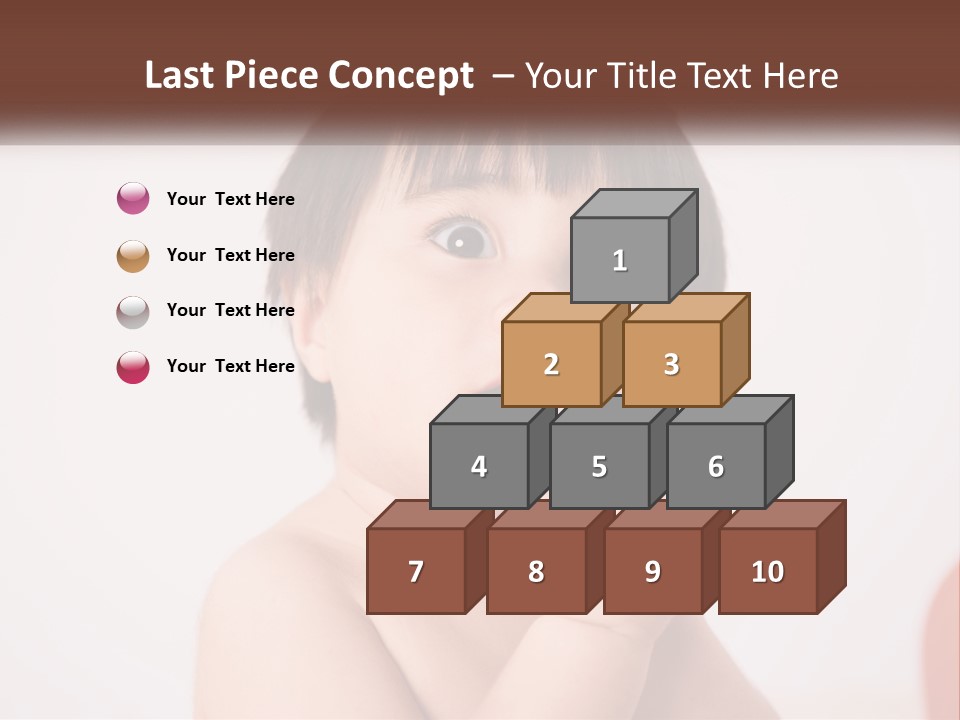White Cooling Heat PowerPoint Template