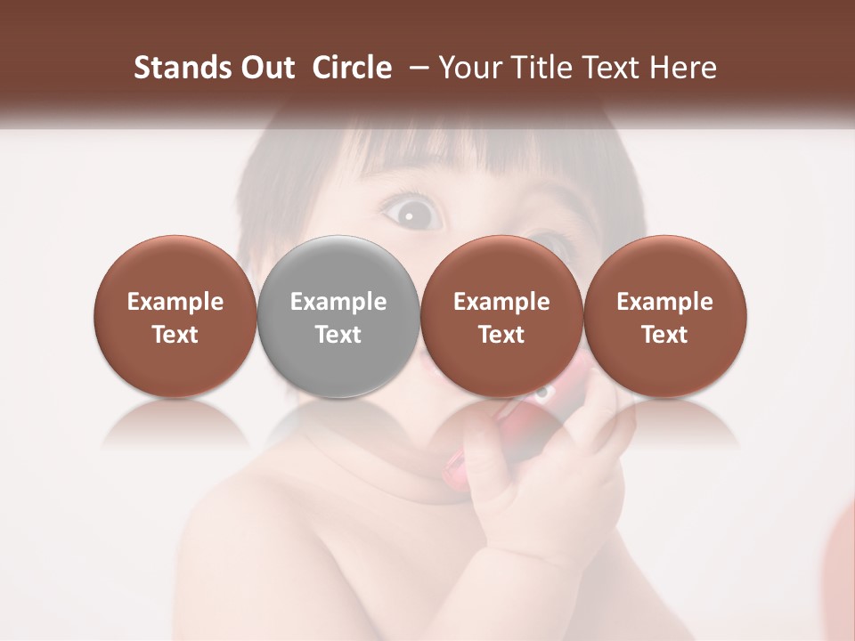 White Cooling Heat PowerPoint Template