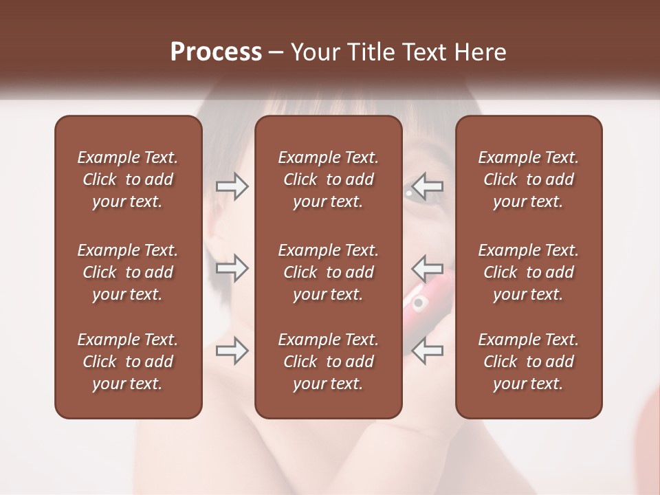 White Cooling Heat PowerPoint Template