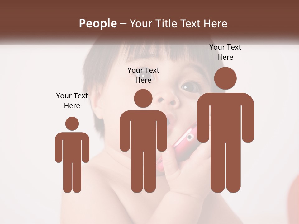 White Cooling Heat PowerPoint Template