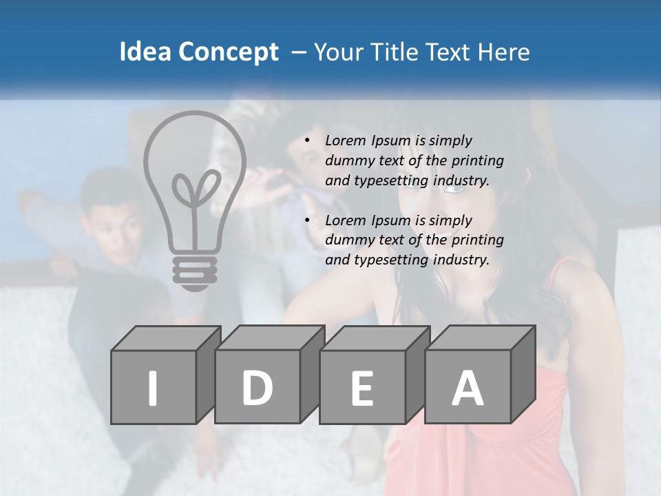 Supply Temperature Electricity PowerPoint Template