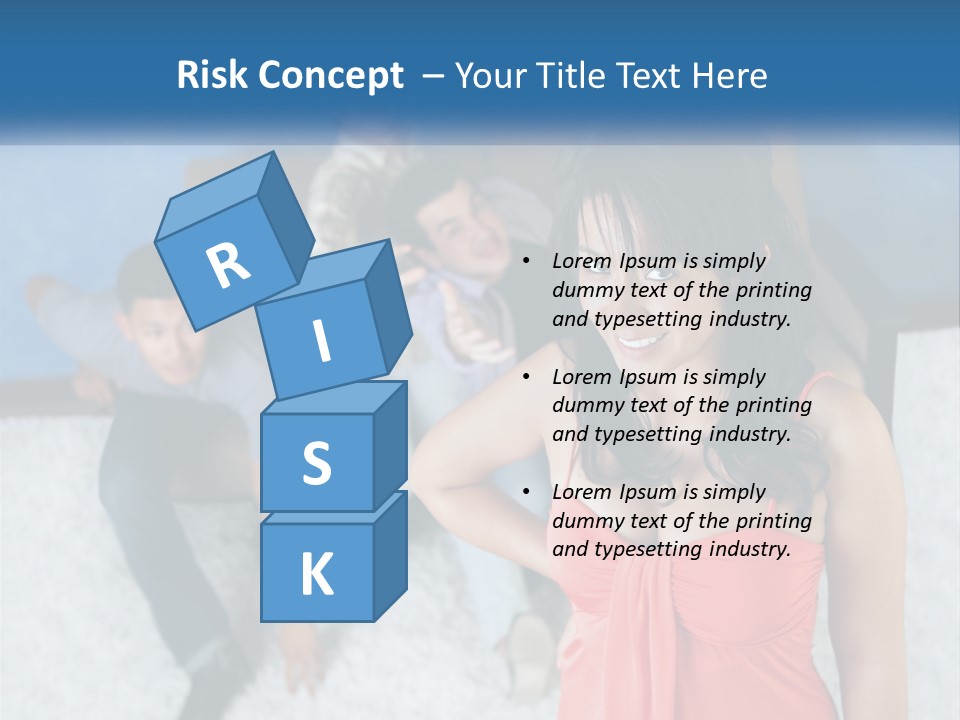 Supply Temperature Electricity PowerPoint Template