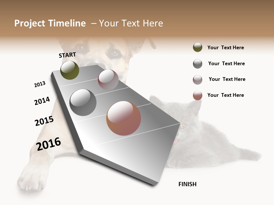 Remote Switch Heat PowerPoint Template