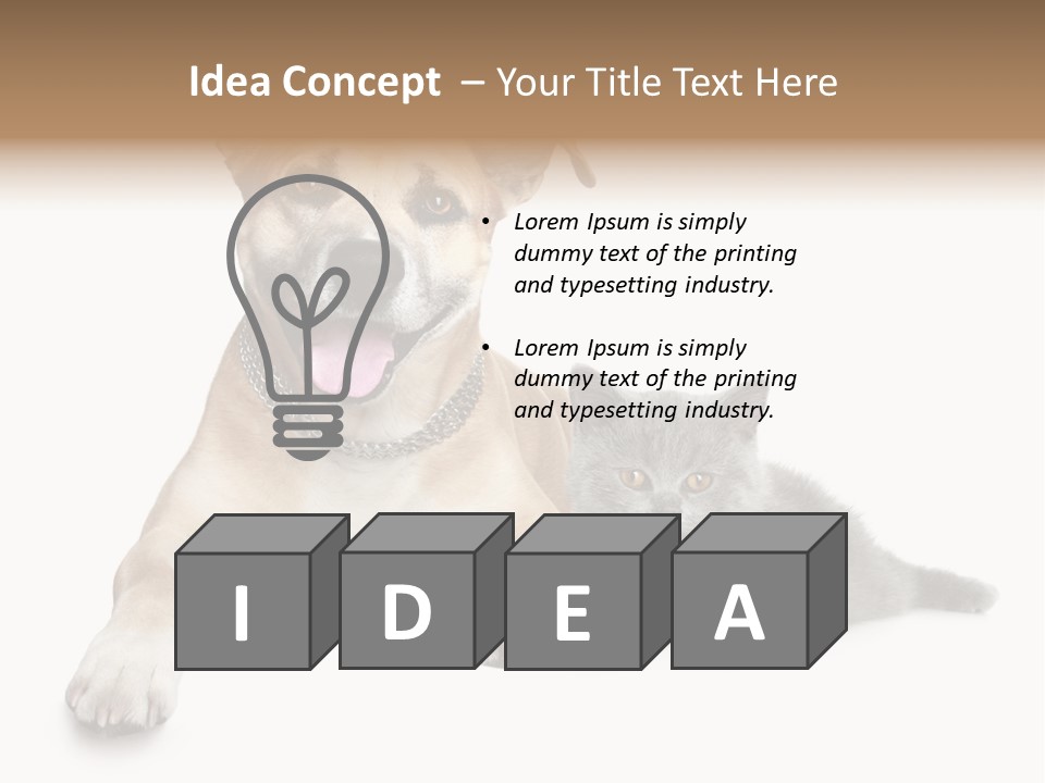 Remote Switch Heat PowerPoint Template