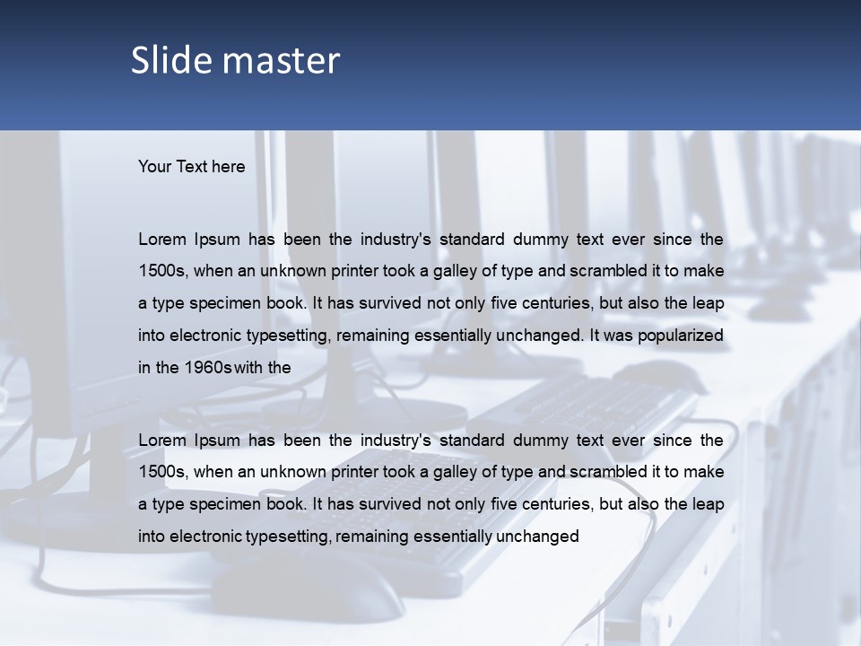 Ventilation System Temperature PowerPoint Template