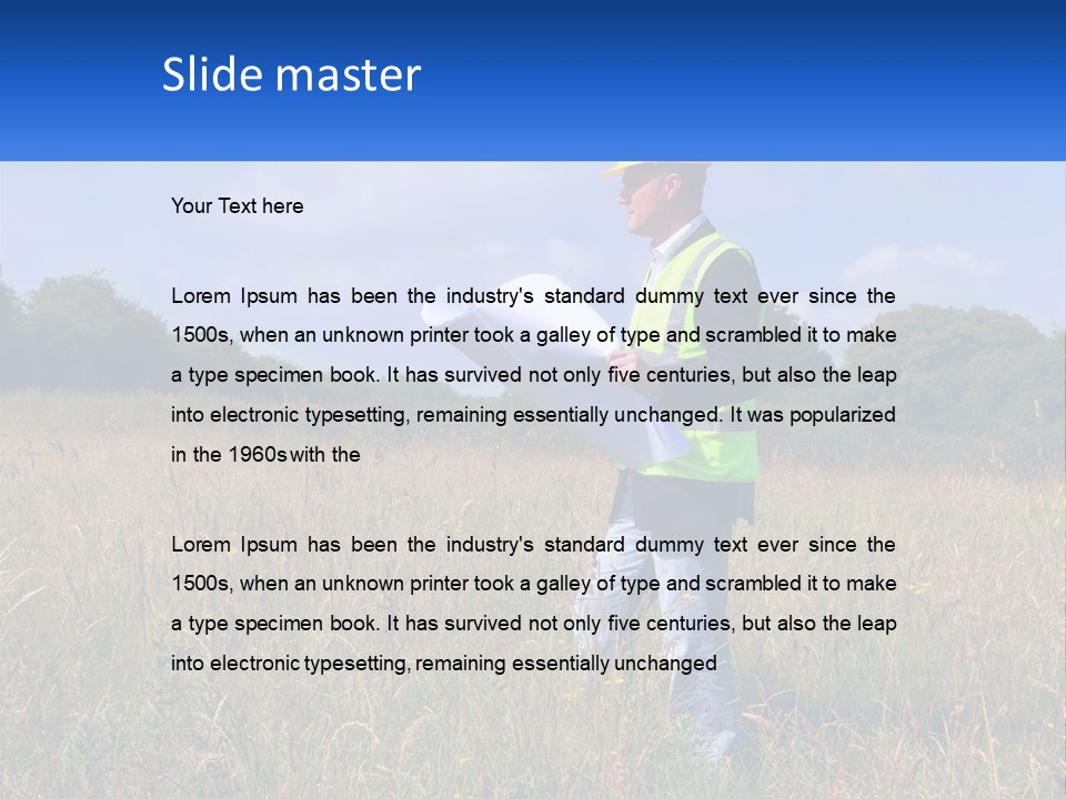 Technology Cold Equipment PowerPoint Template