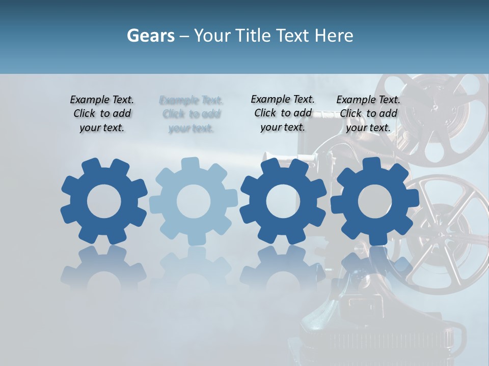 Electric Cooling Climate PowerPoint Template