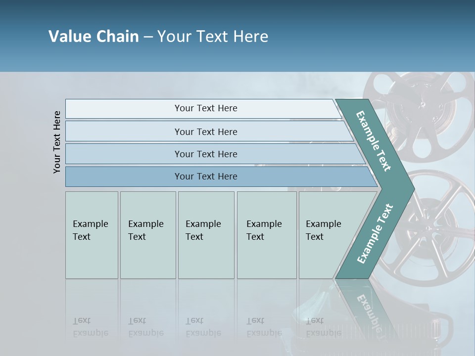 Electric Cooling Climate PowerPoint Template
