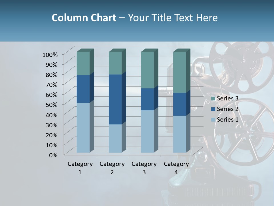 Electric Cooling Climate PowerPoint Template