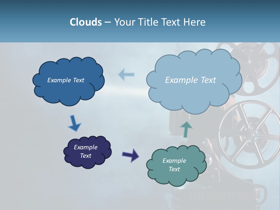 Electric Cooling Climate PowerPoint Template