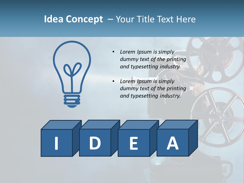 Electric Cooling Climate PowerPoint Template