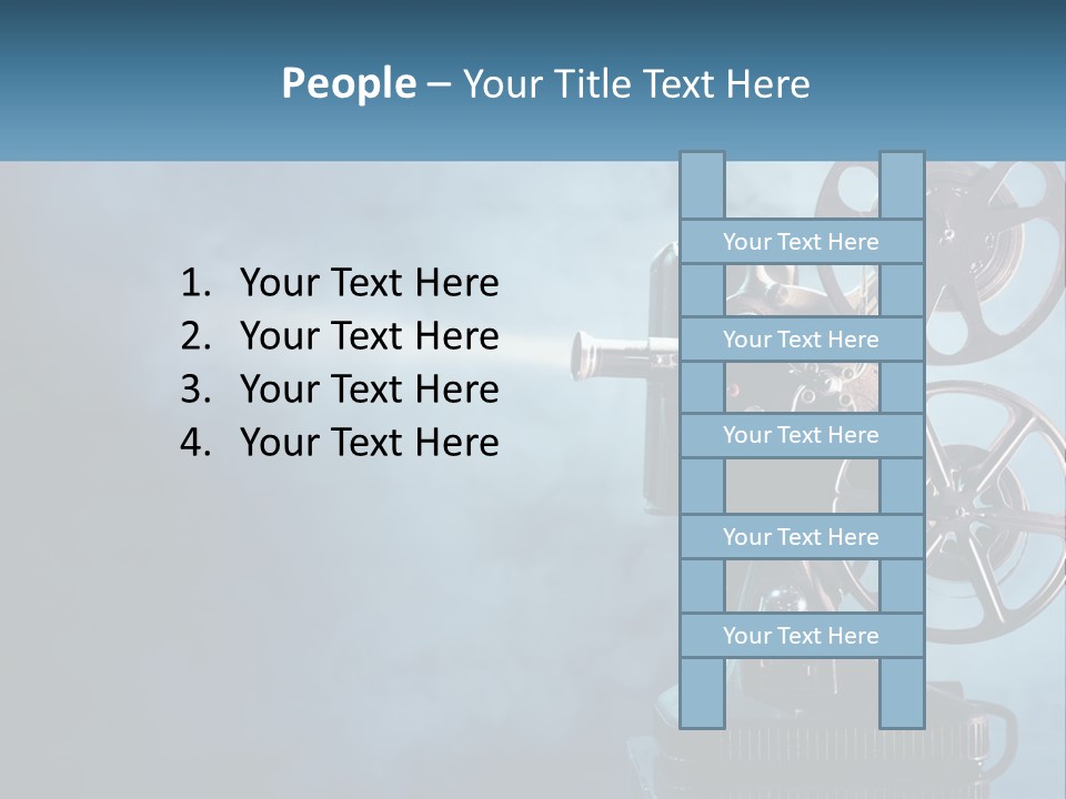 Electric Cooling Climate PowerPoint Template