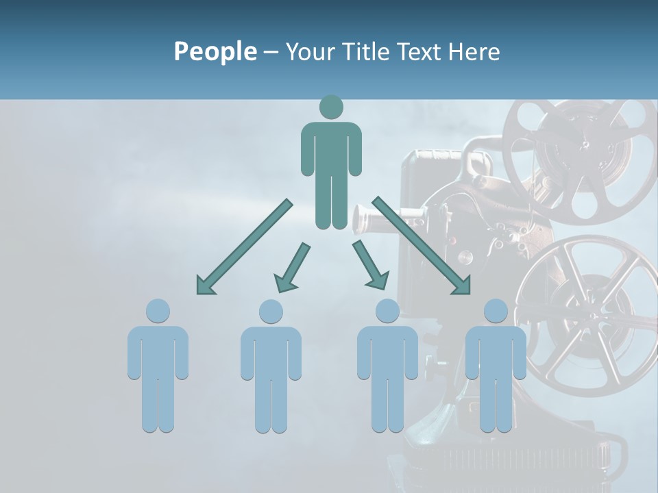 Electric Cooling Climate PowerPoint Template