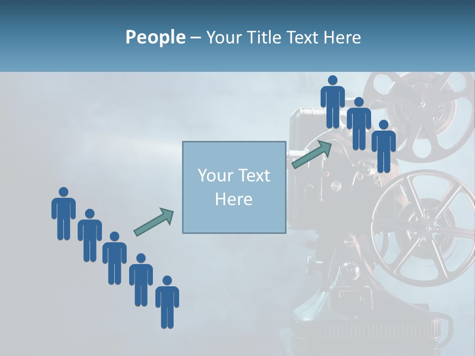 Electric Cooling Climate PowerPoint Template
