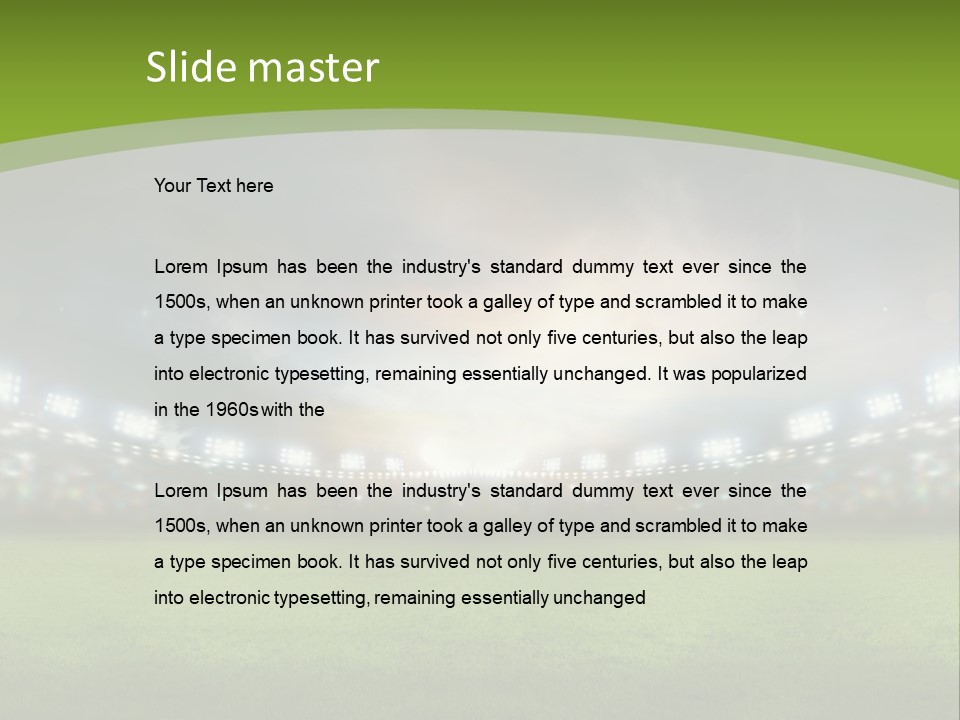 Electricity Electric Temperature PowerPoint Template