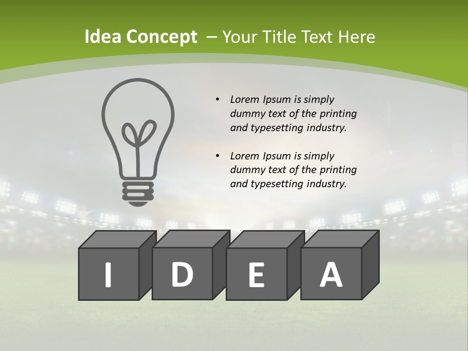 Electricity Electric Temperature PowerPoint Template