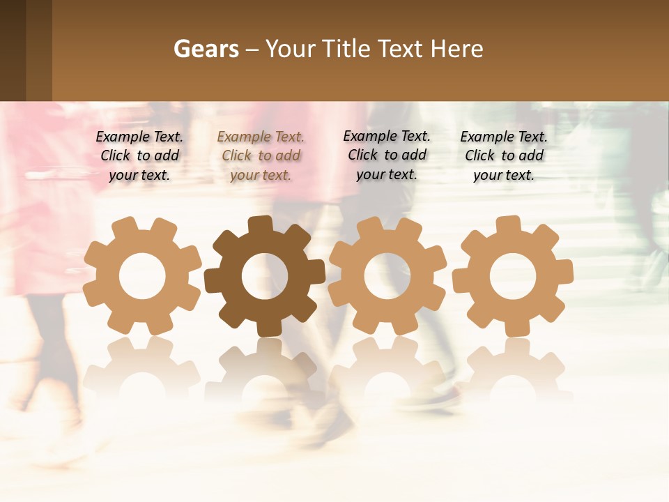 White Supply Power PowerPoint Template