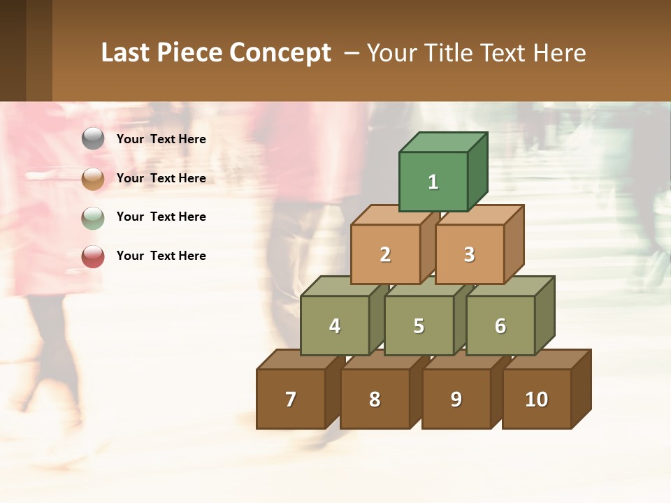 White Supply Power PowerPoint Template