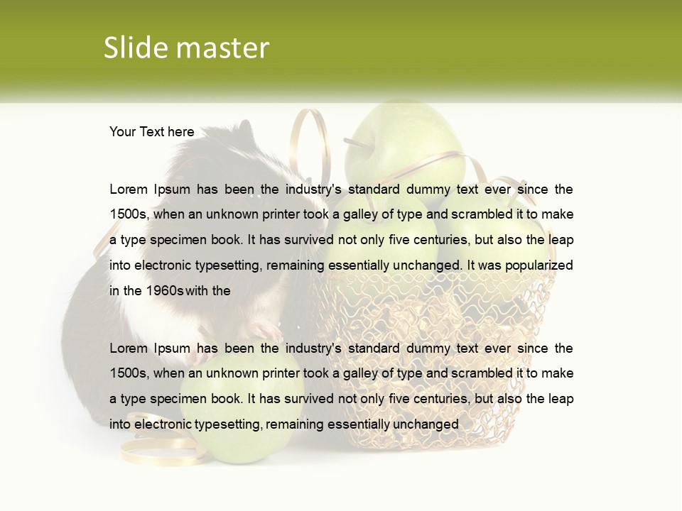 White Cool Cold PowerPoint Template