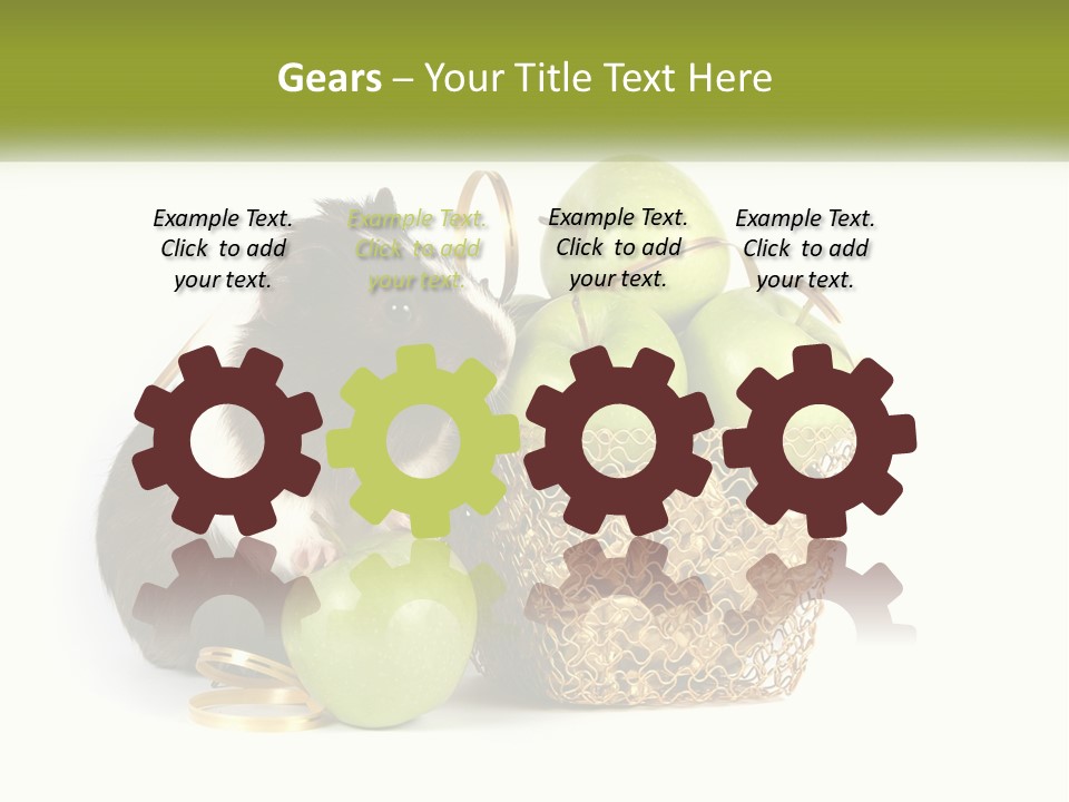 White Cool Cold PowerPoint Template