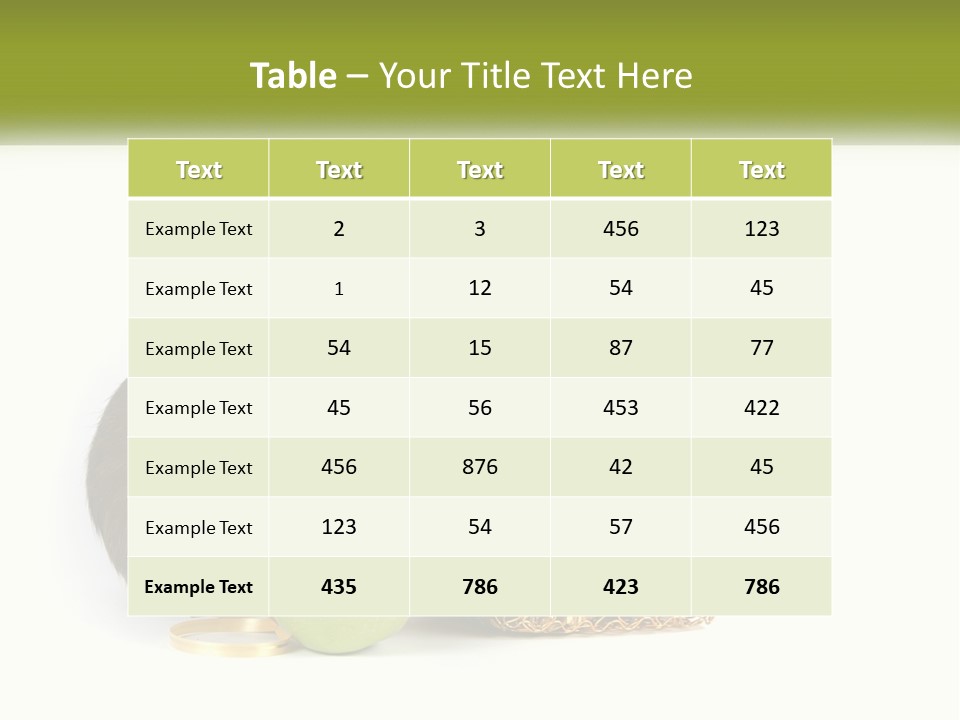 White Cool Cold PowerPoint Template