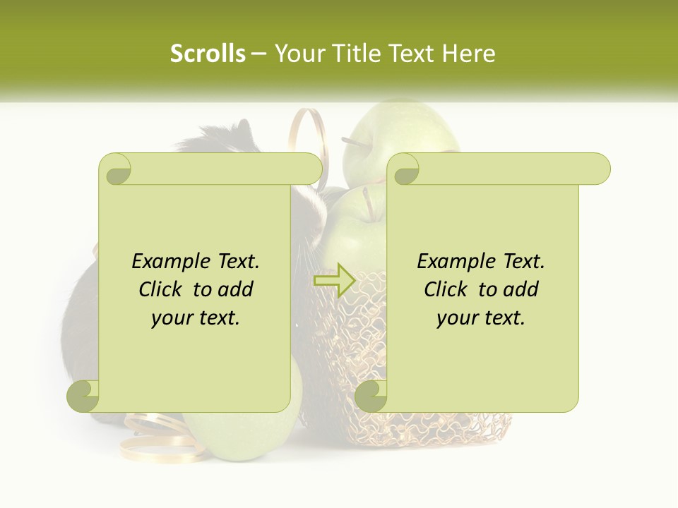 White Cool Cold PowerPoint Template