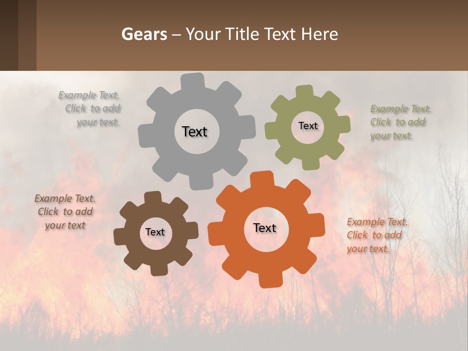 Climate Unit System PowerPoint Template