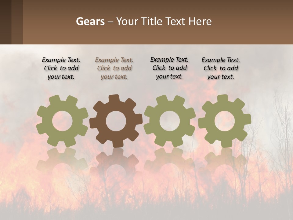 Climate Unit System PowerPoint Template