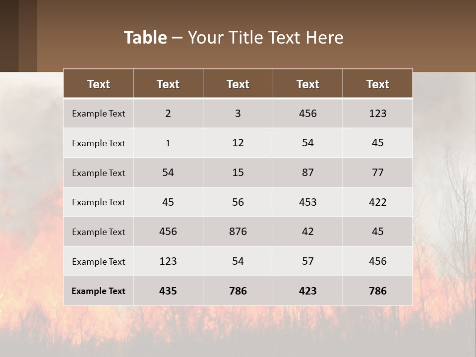 Climate Unit System PowerPoint Template