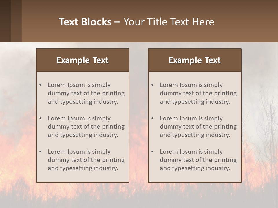 Climate Unit System PowerPoint Template