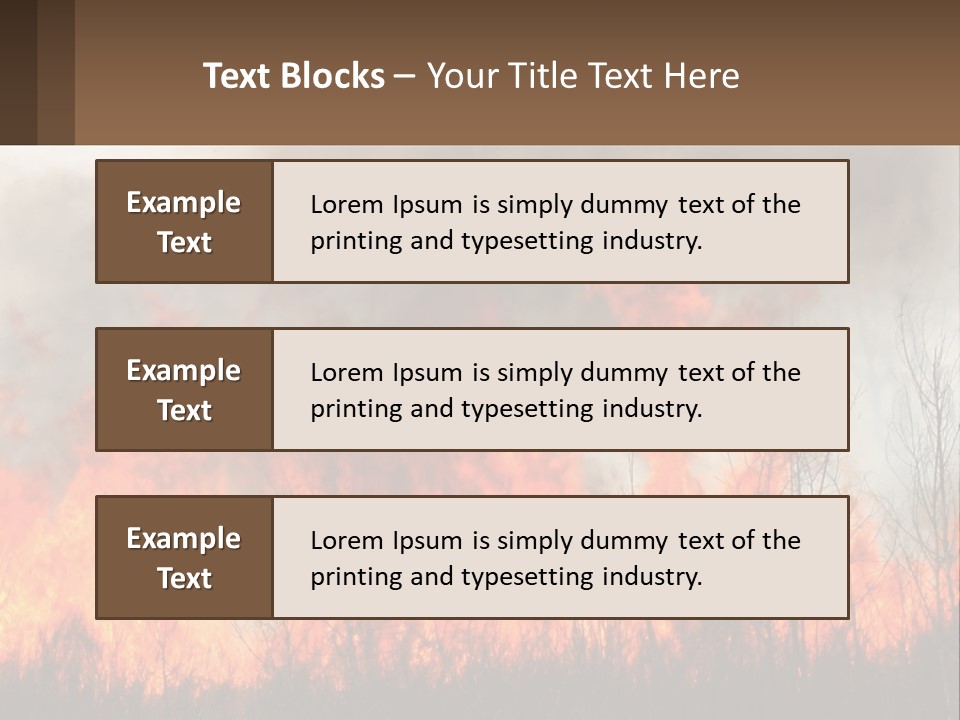 Climate Unit System PowerPoint Template