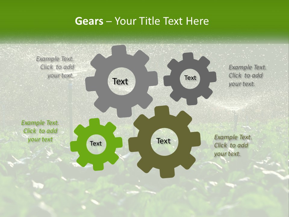 Power Cool Air PowerPoint Template