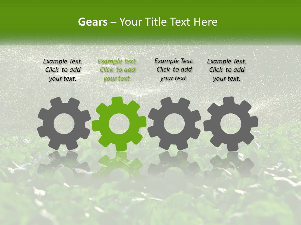 Power Cool Air PowerPoint Template