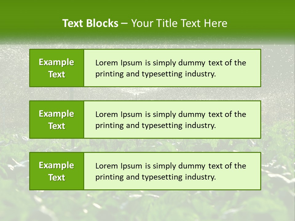 Power Cool Air PowerPoint Template