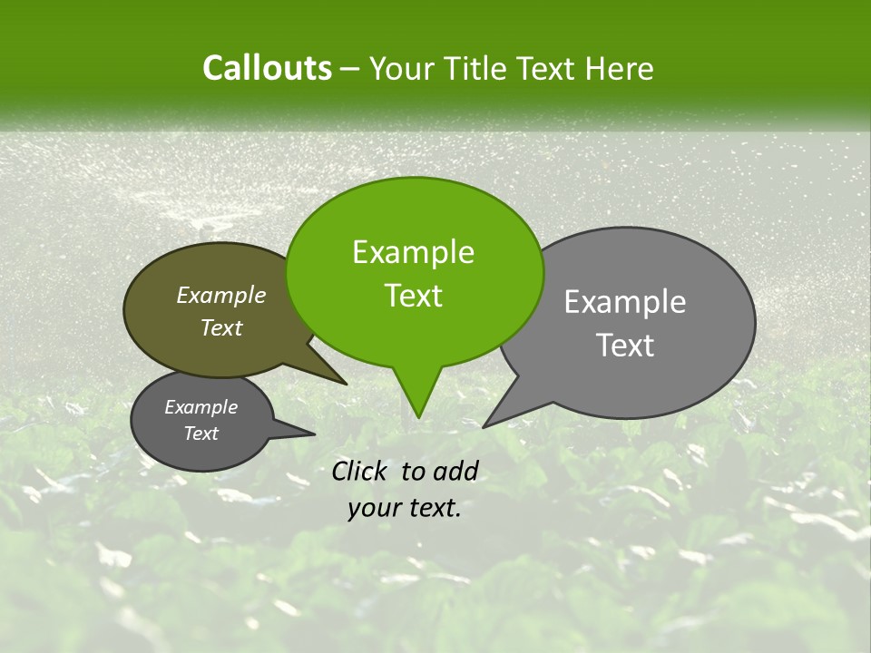 Power Cool Air PowerPoint Template