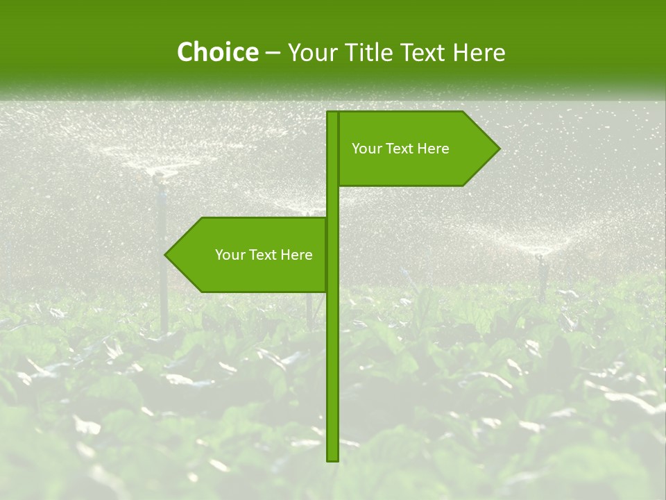 Power Cool Air PowerPoint Template