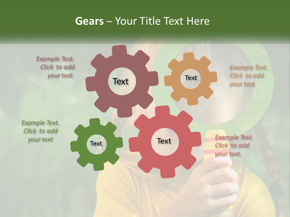 Technology Cooling Energy PowerPoint Template