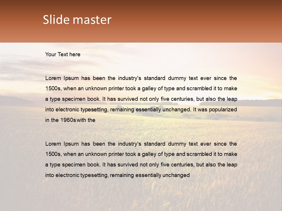 Energy Industry Cold PowerPoint Template