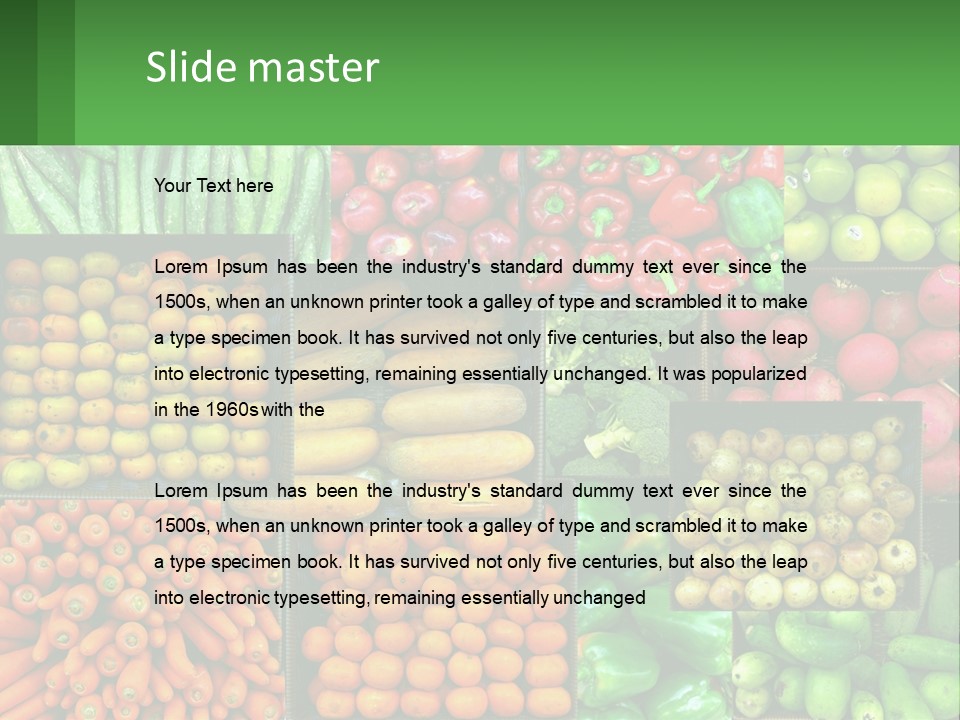 Air Home Unit PowerPoint Template