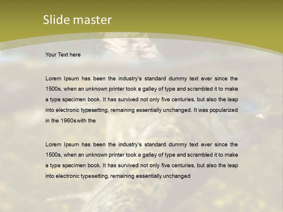 Conditioner Ventilation Supply PowerPoint Template