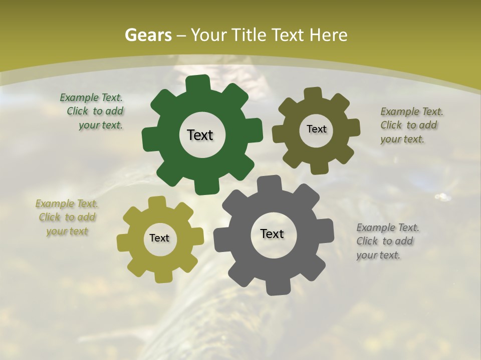 Conditioner Ventilation Supply PowerPoint Template