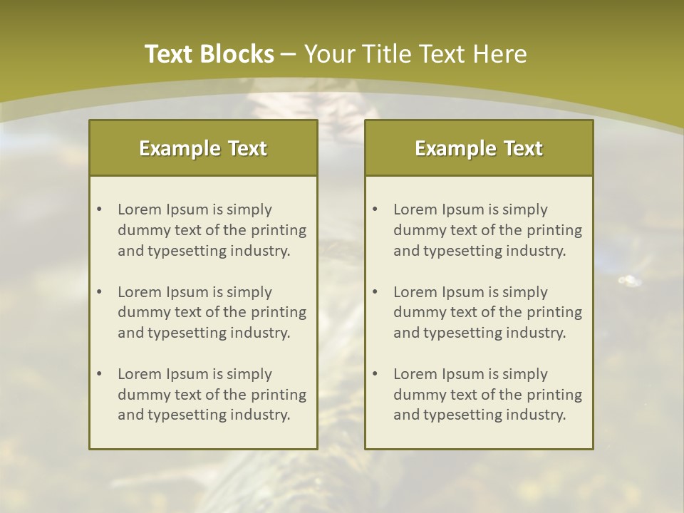 Conditioner Ventilation Supply PowerPoint Template